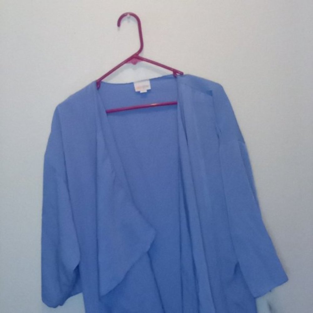 Lot of 3 Lularoe Women’s Kimono  Cardigans Size L NWT